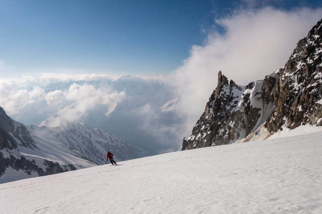 Descent from the Finsteraarhorn