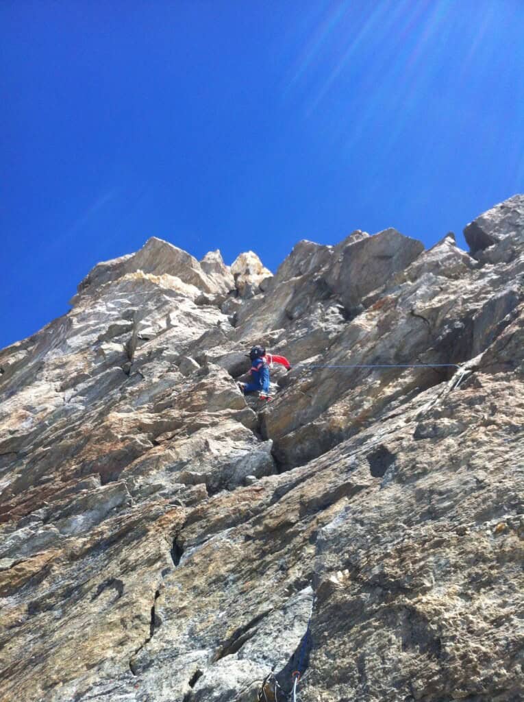 Climbing at the Kreuzberge