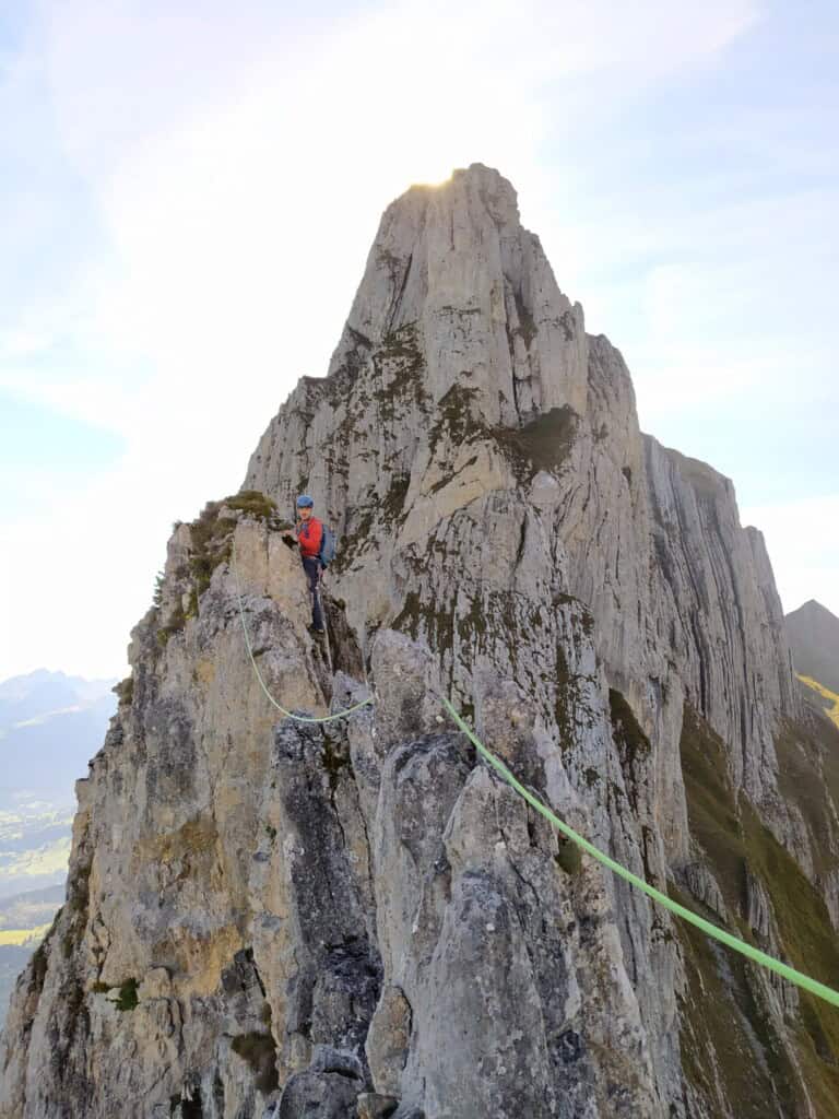 Climbing at the Kreuzberge