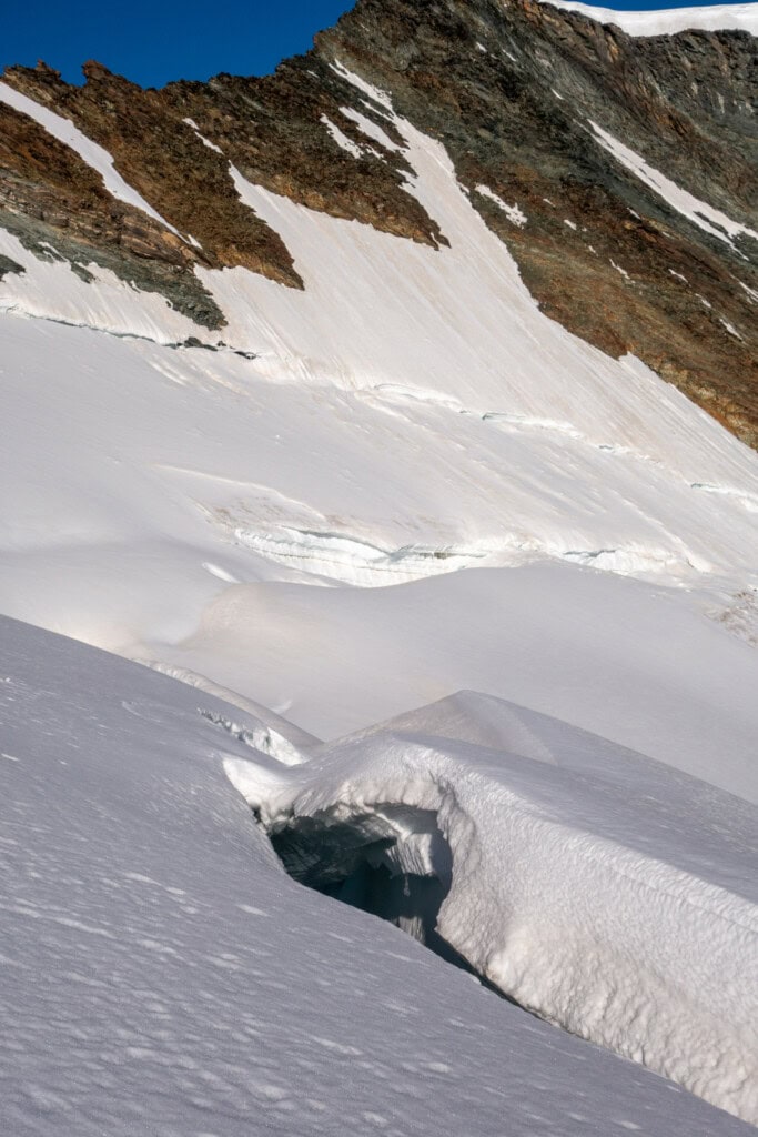 impressive crevasse