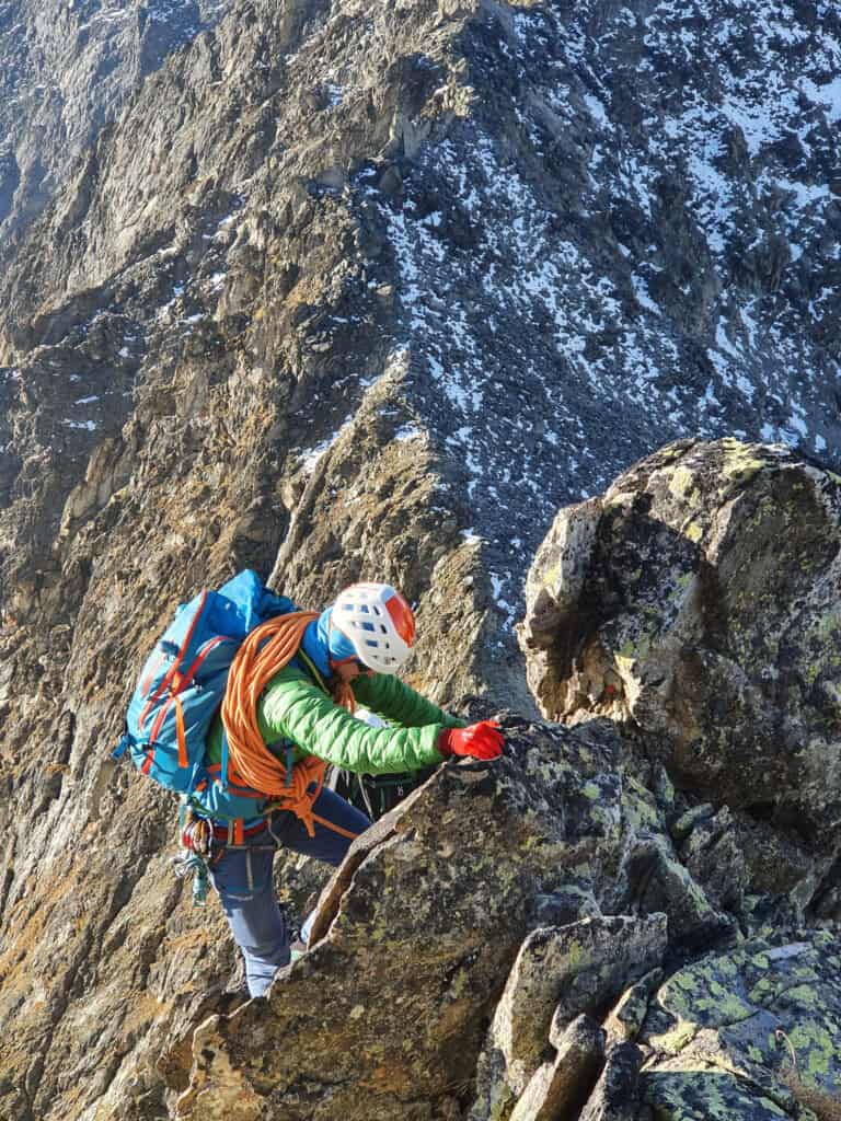 Ridge Climbing Baltschieder