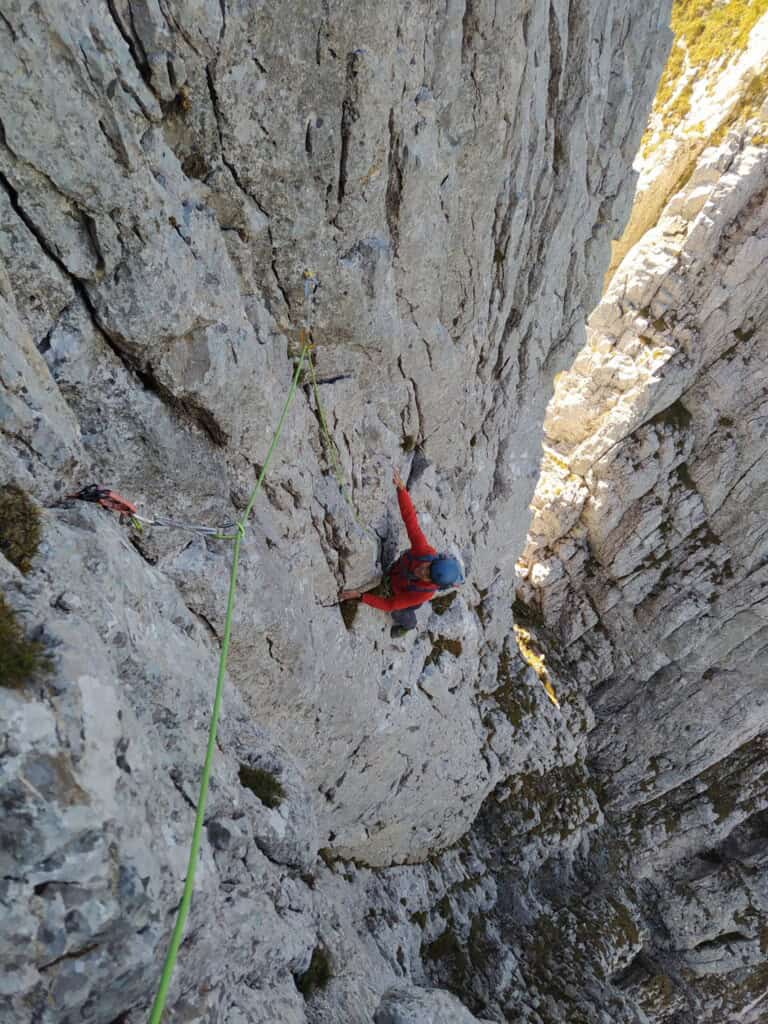 Climbing at the Kreuzberge