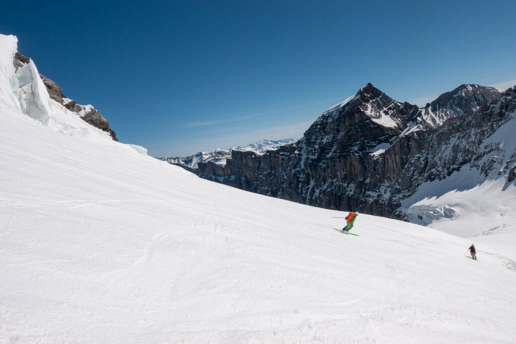 Ski descent from Tödi