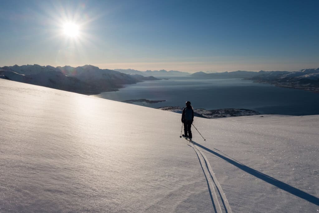 Ski tour in Senja