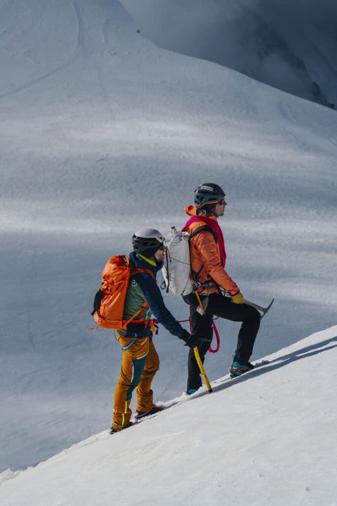 Mountaineers on the spaghetti tour
