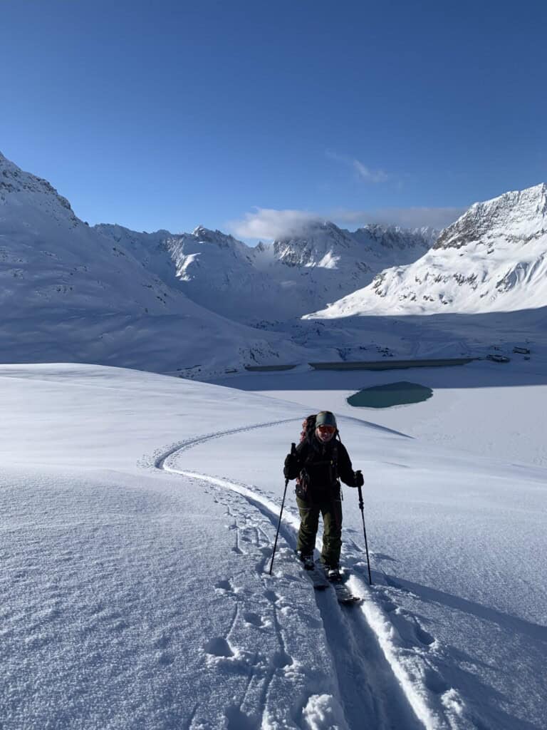Ski tours on the Bielerhöhe