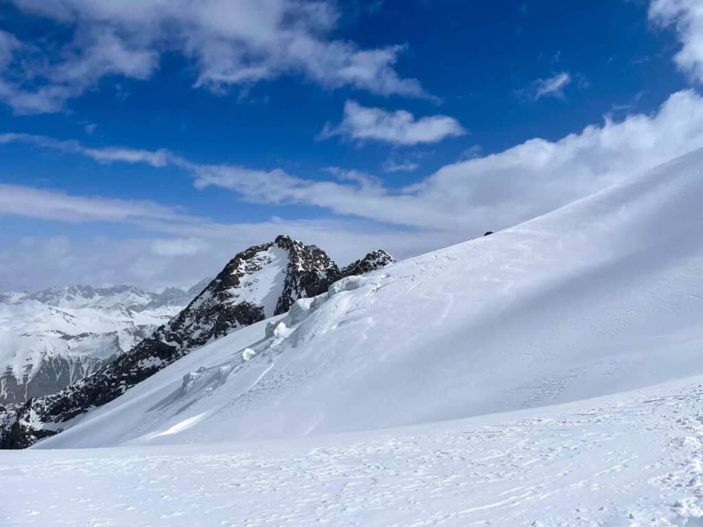 Aussicht auf der La Meije Rundtour