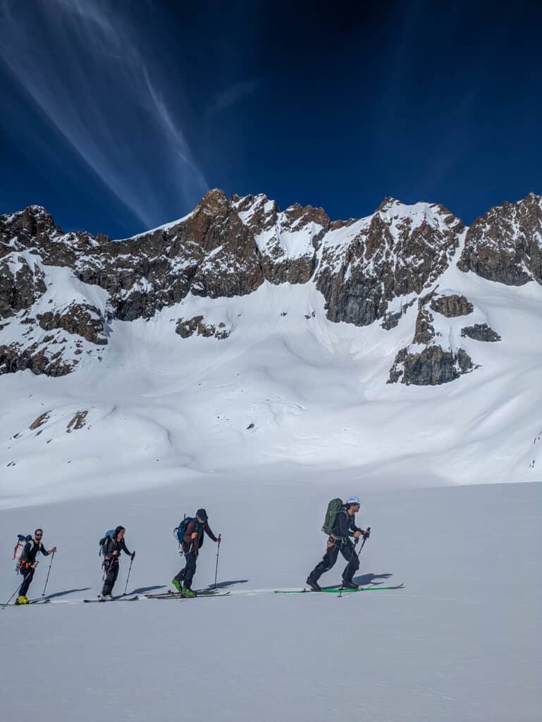 Skiouren in La Grave