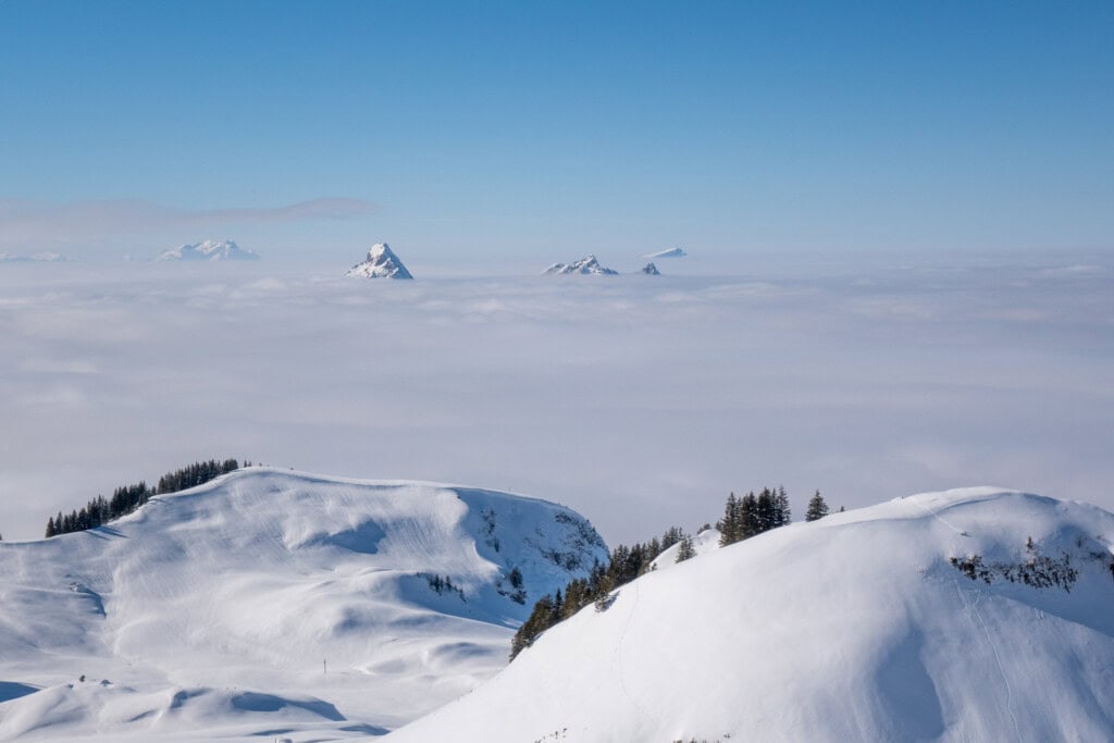 Gipfel im Hoch Ybrig