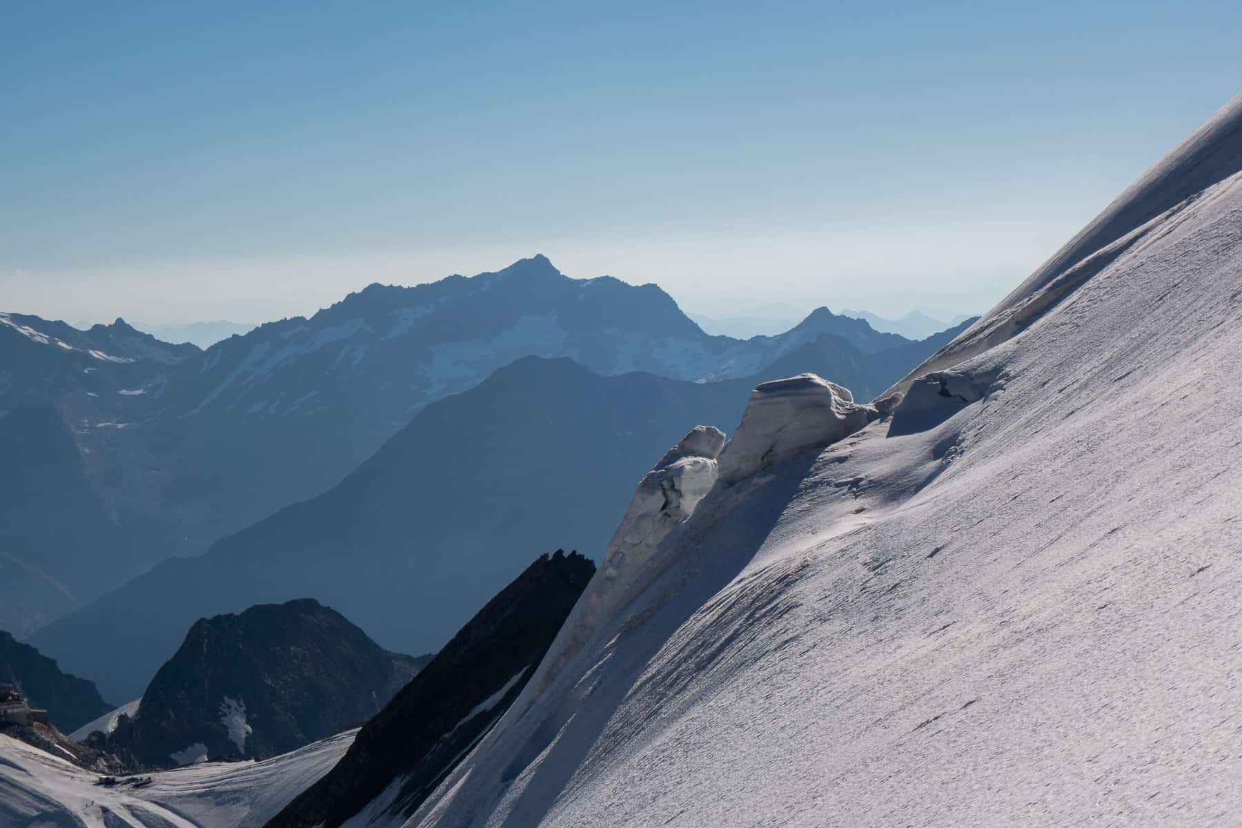 Glacier world on the high-altitude tour over 4,000 metres