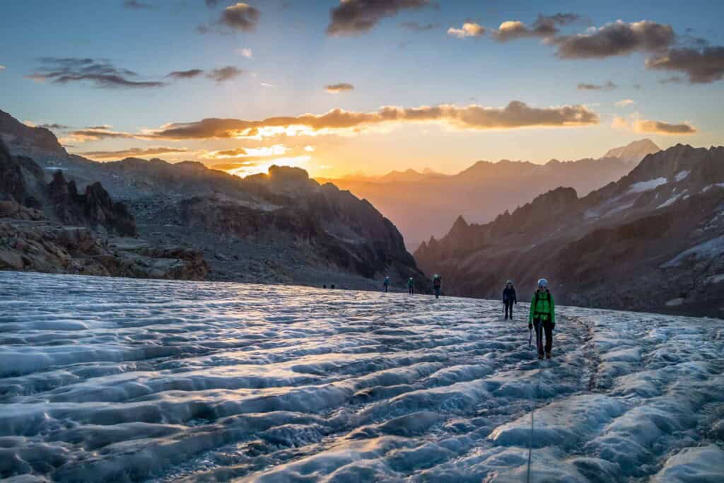 Glacier in front of the Tödi