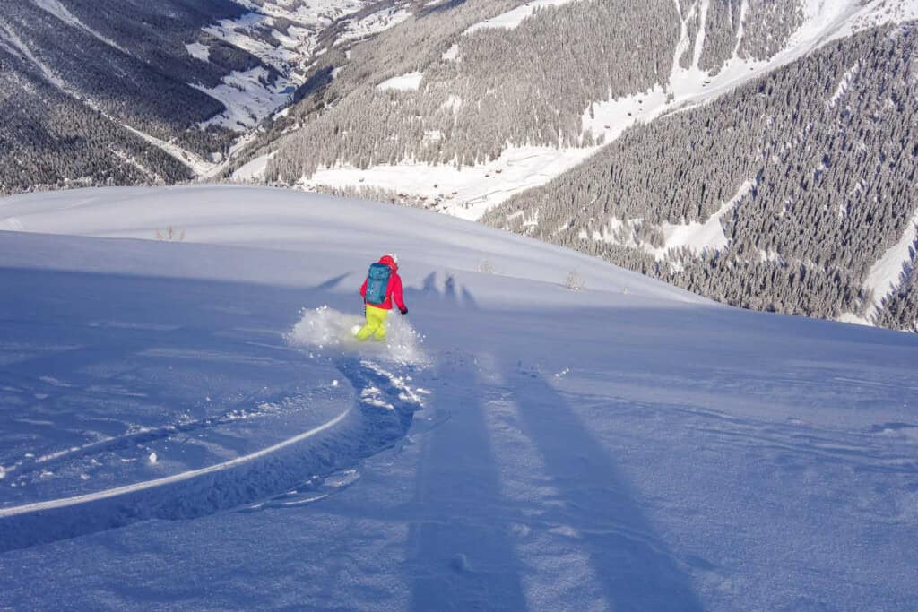 Ski tours in Davos Monstein