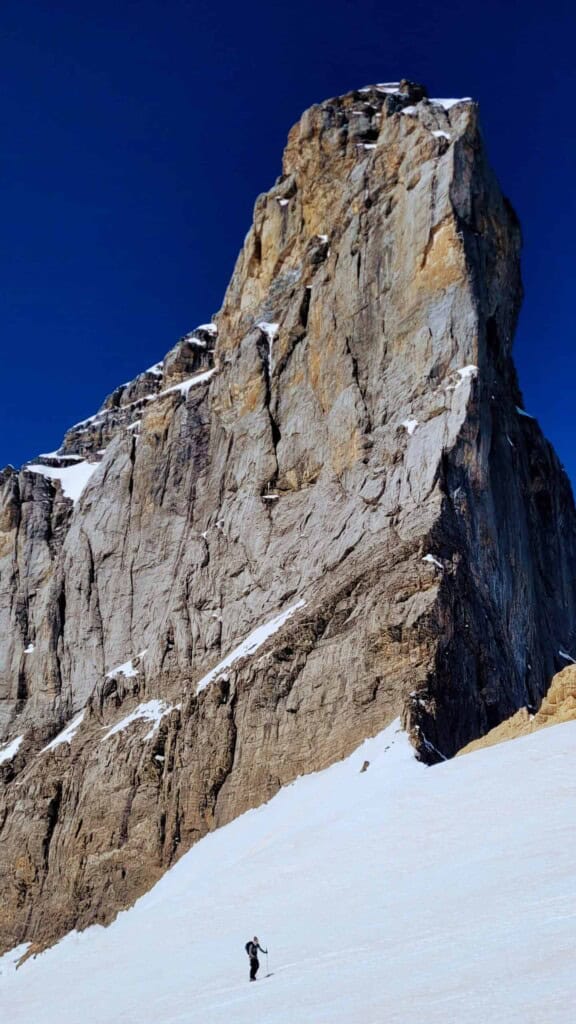 Titlis south face seen from the Titlis round tour