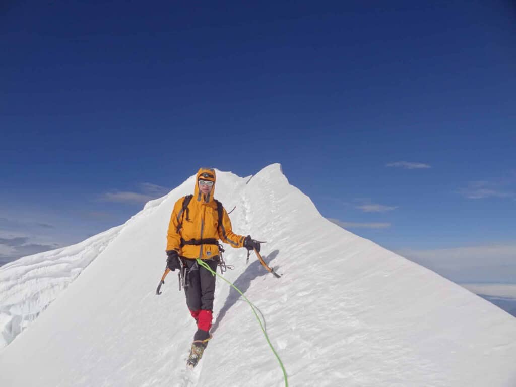 Mönch summit ridge