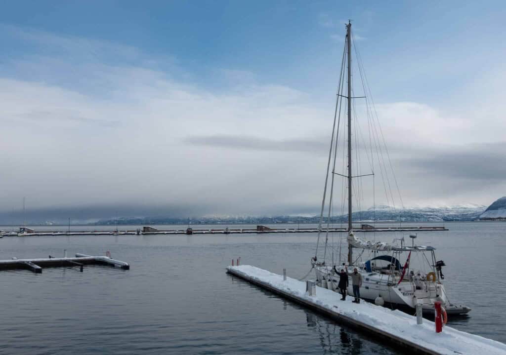 In the harbour in Norway