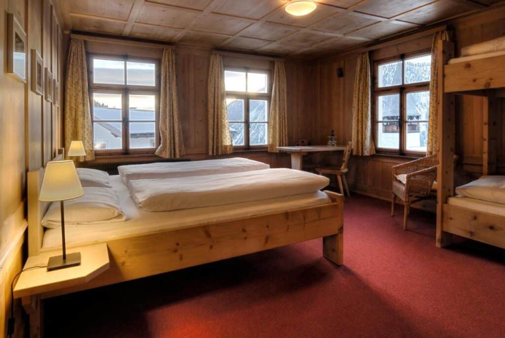 Zimmer vom Hotel Ducan in Davos Monstein