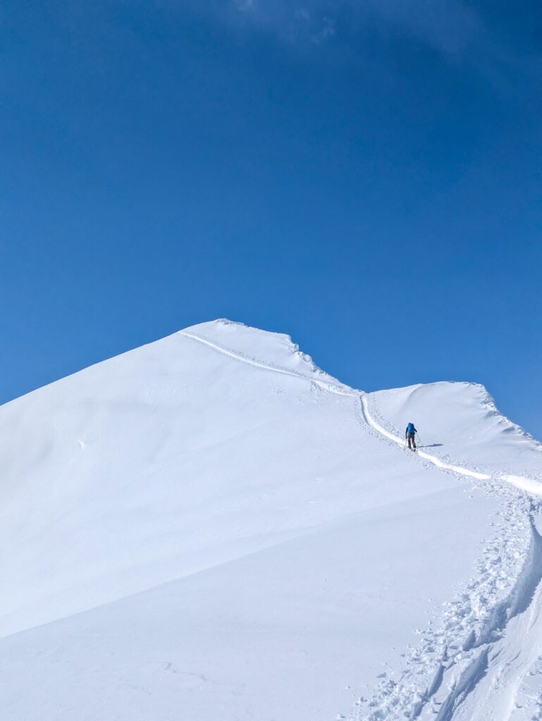 Gipfelanstieg in Georgien