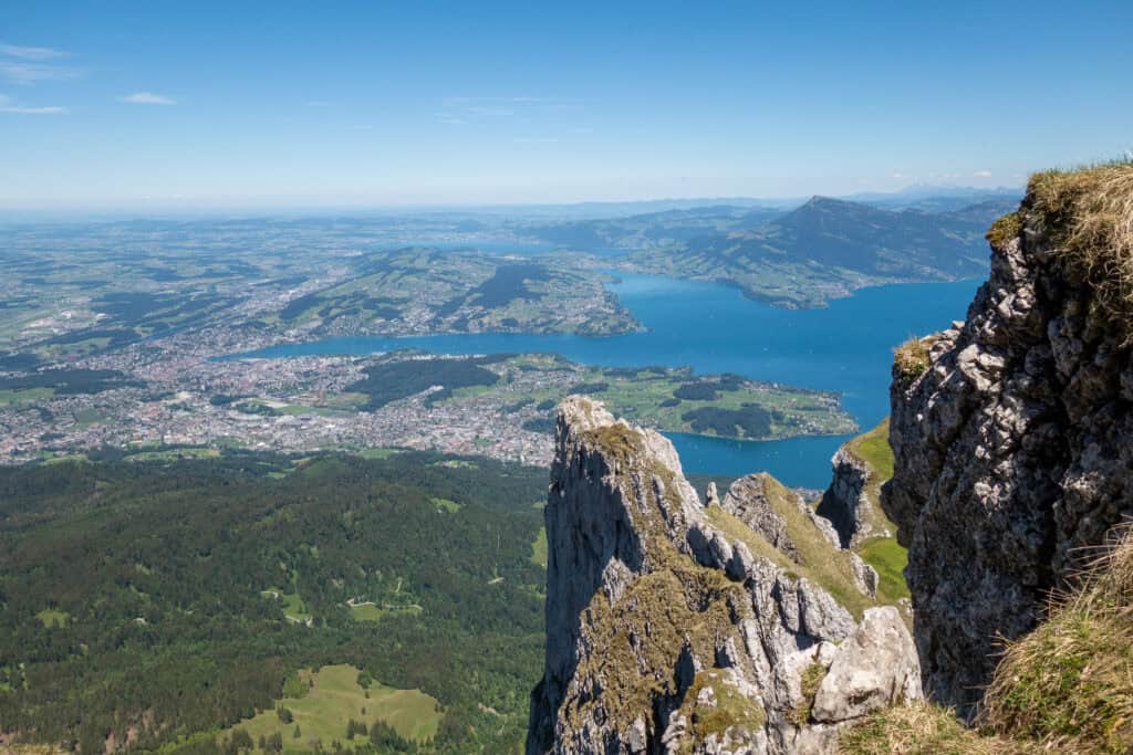 View of Lake Lucerne from the Pilatus