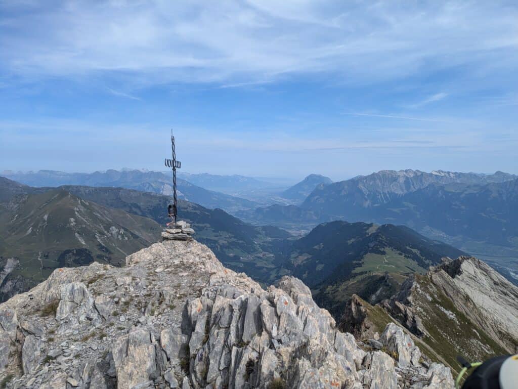 Calanda summit cross