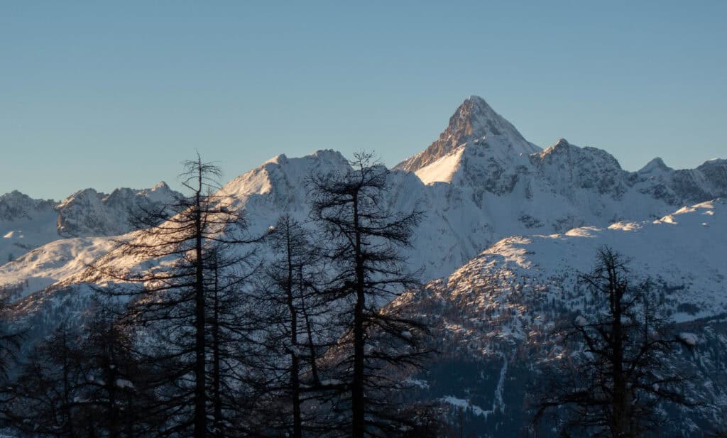 Abendstimmung auf dem Simplon