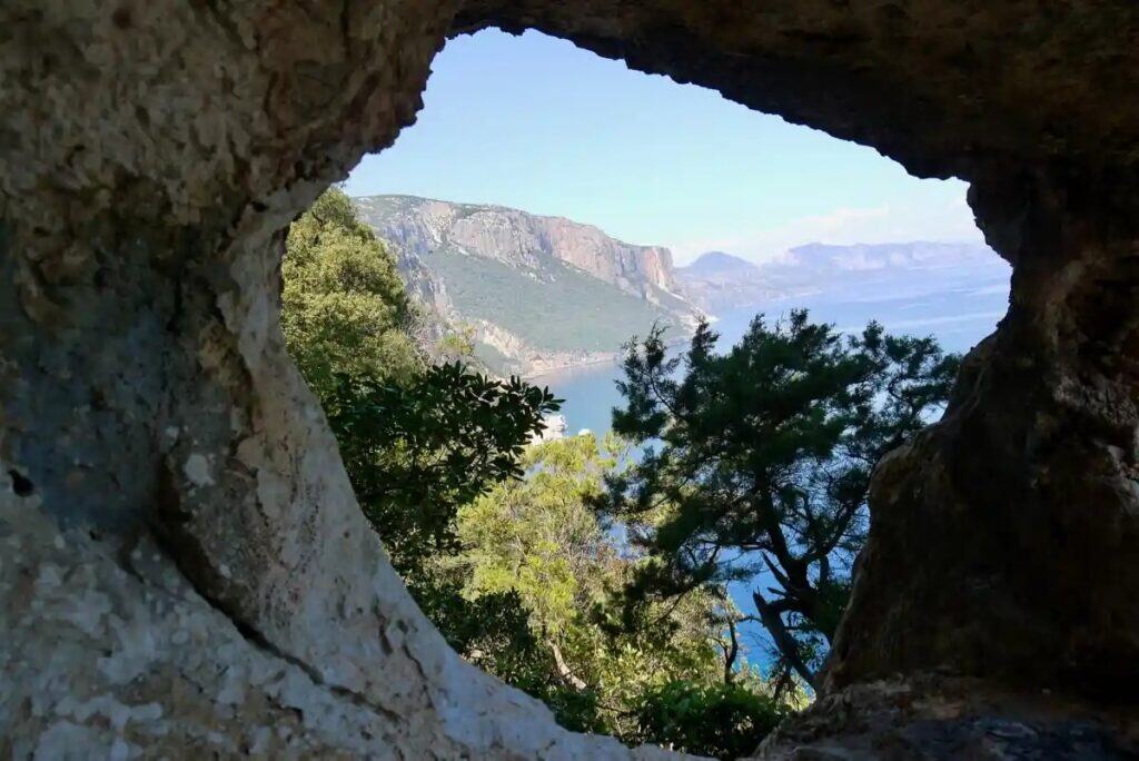 View at Selvaggio Blu