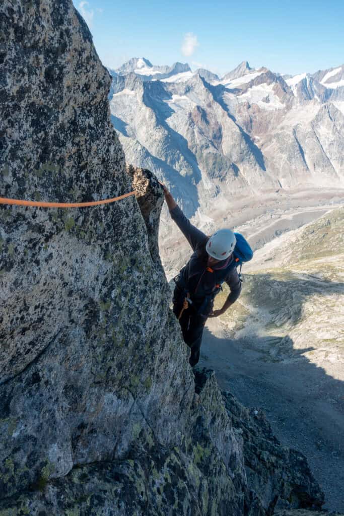 Kletterei am Brandlammhorn