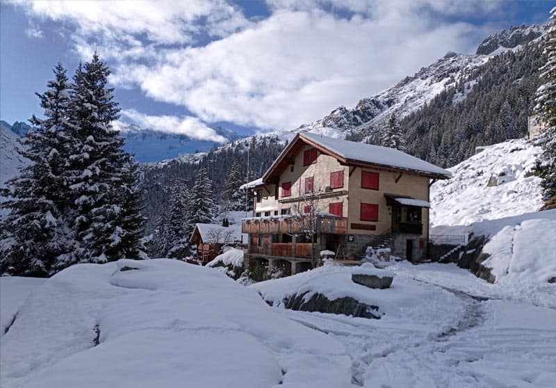 Gasthaus Gwüest Winter