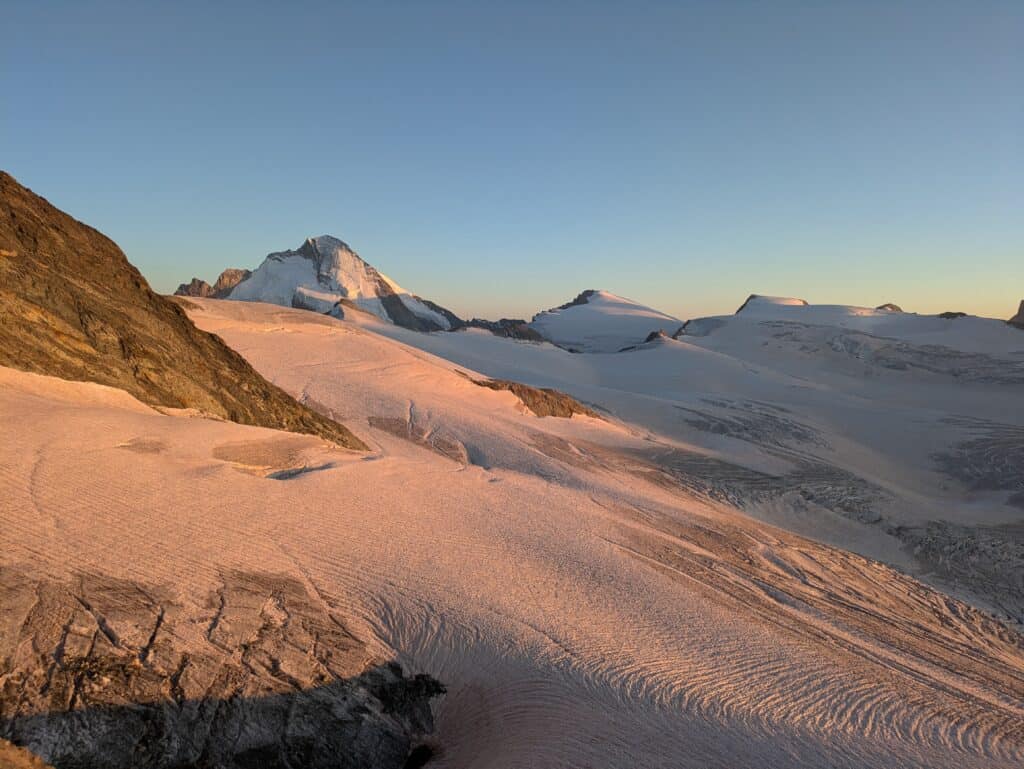 Dent Blanche glacier