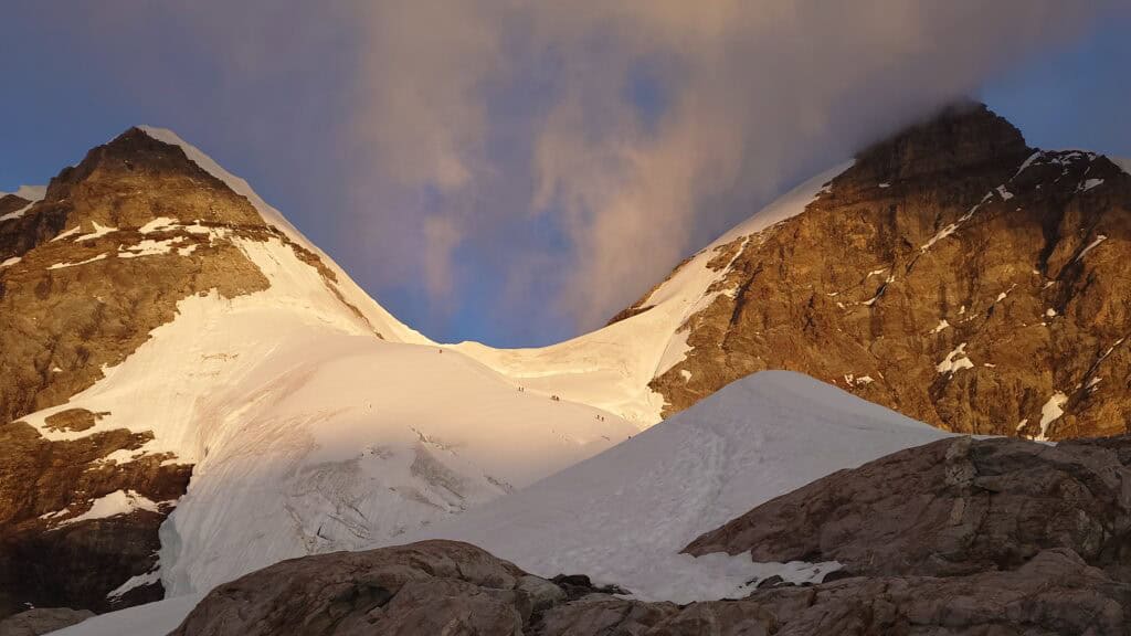 Rottalsattel at the Jungfrau