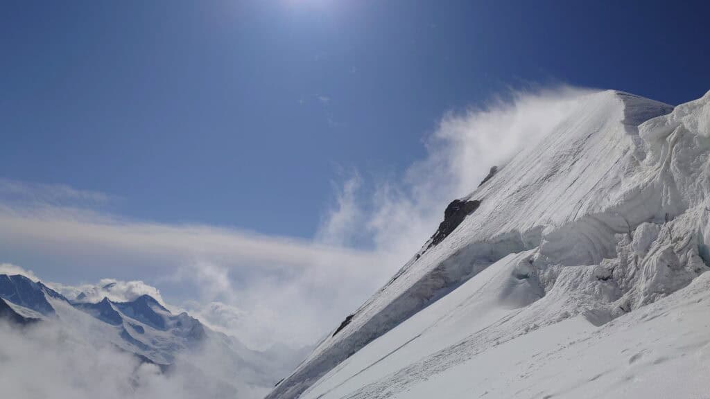 Ascent to Jungfrau
