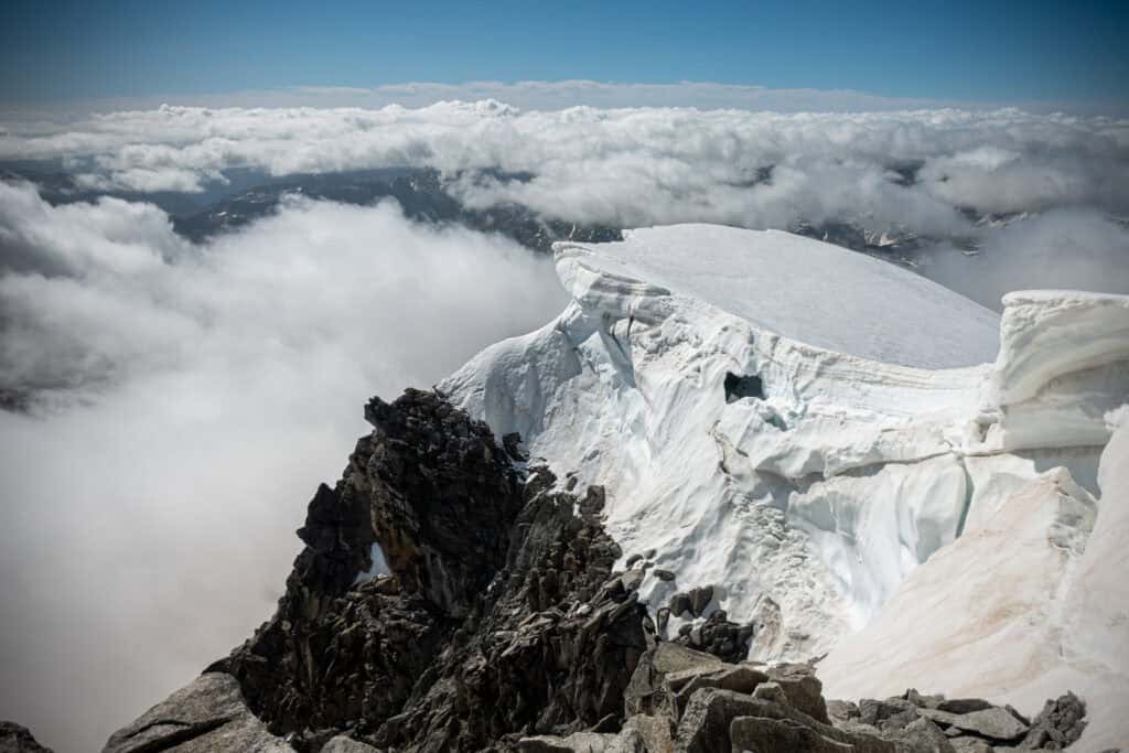 Firn ridge from the Galenstock